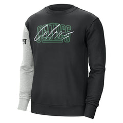 Nike Boston Celtics Courtside Versus Force & Flight Pullover Sweatshirt