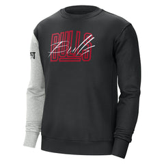 Nike Chicago Bulls Courtside Versus Force & Flight Pullover Sweatshirt sale