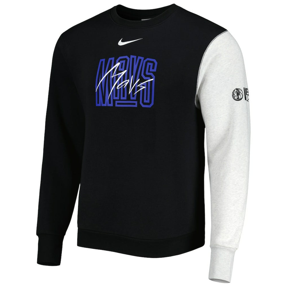 Nike Dallas Mavericks Courtside Versus Force & Flight Pullover Sweatshirt sale