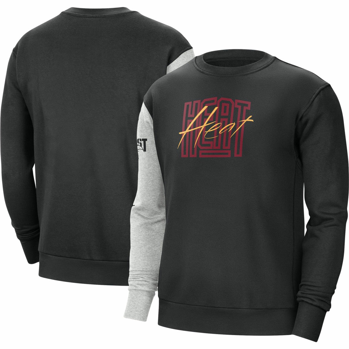 Nike Miami Heat Courtside Versus Force & Flight Pullover Sweatshirt