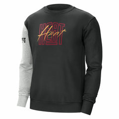 Nike Miami Heat Courtside Versus Force & Flight Pullover Sweatshirt