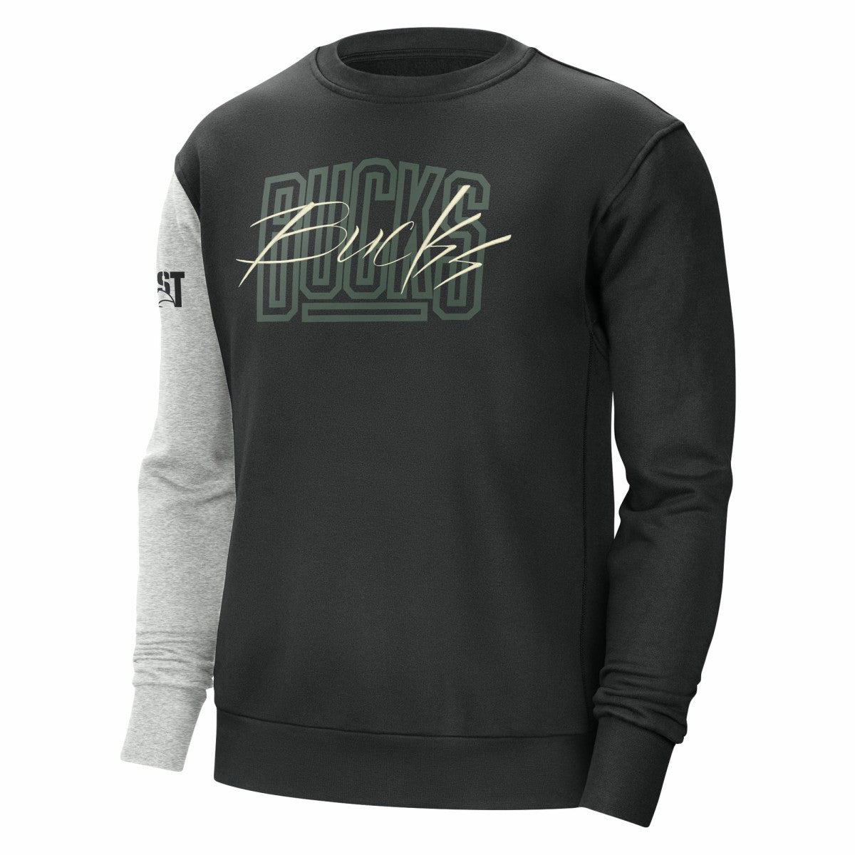 Nike Milwaukee Bucks Courtside Versus Force & Flight Pullover Sweatshirt