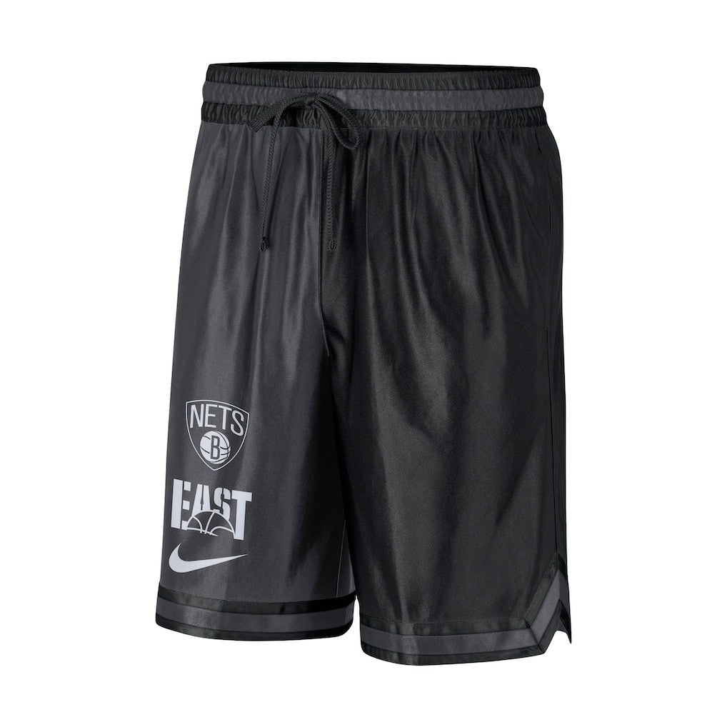 Nike Brooklyn Nets Courtside Versus Force Split DNA Performance Shorts