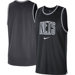 Nike Brooklyn Nets Courtside Versus Force Split DNA Performance Mesh Tank Top