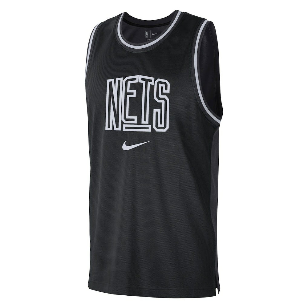 Nike Brooklyn Nets Courtside Versus Force Split DNA Performance Mesh Tank Top
