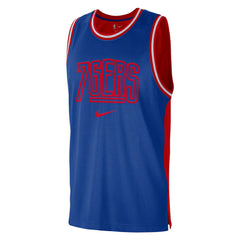 Nike Philadelphia 76ers Courtside Versus Force Split DNA Performance Mesh Tank Top sale