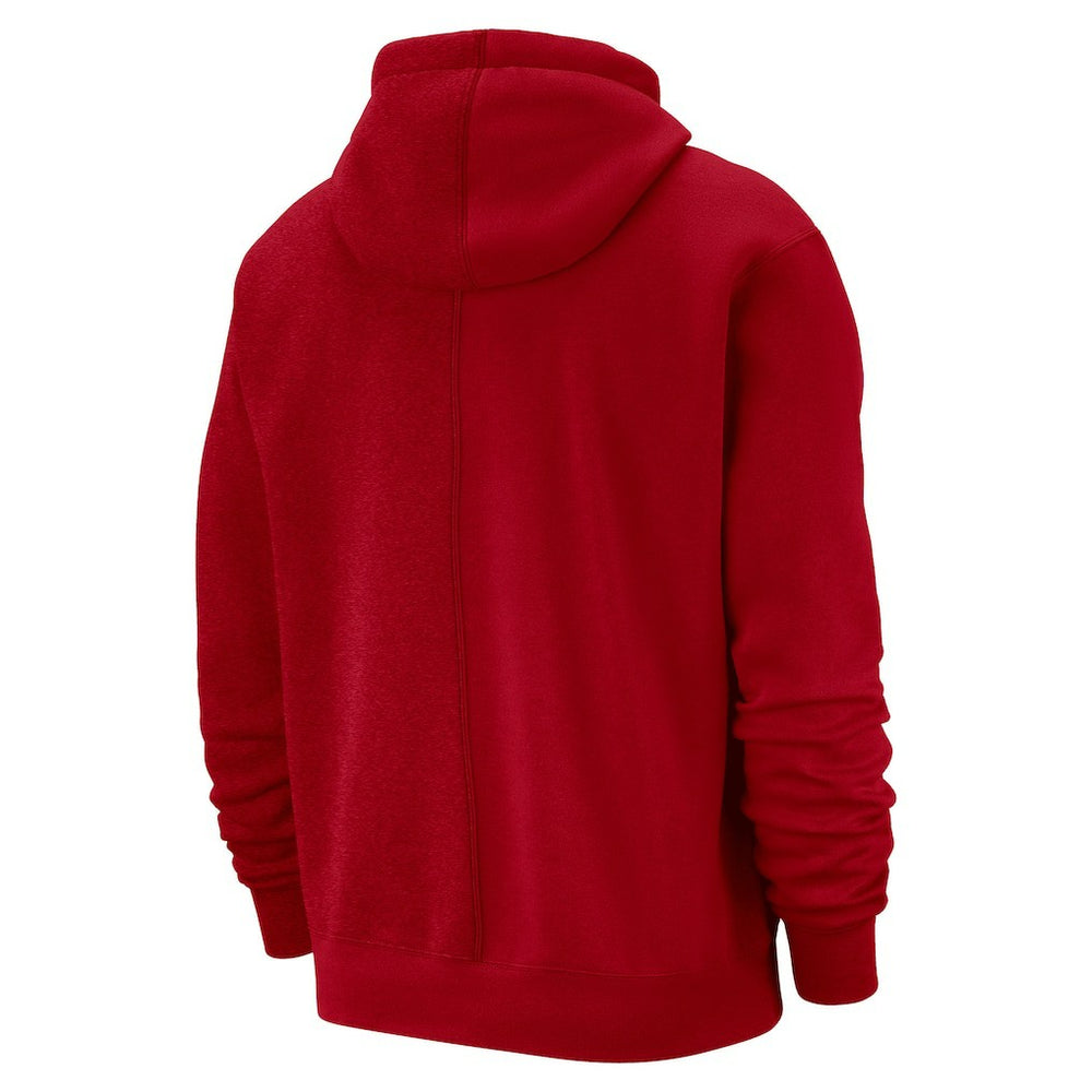 Nike Philadelphia 76ers Courtside Versus Stitch Split Pullover Hoodie