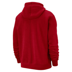 Nike Philadelphia 76ers Courtside Versus Stitch Split Pullover Hoodie
