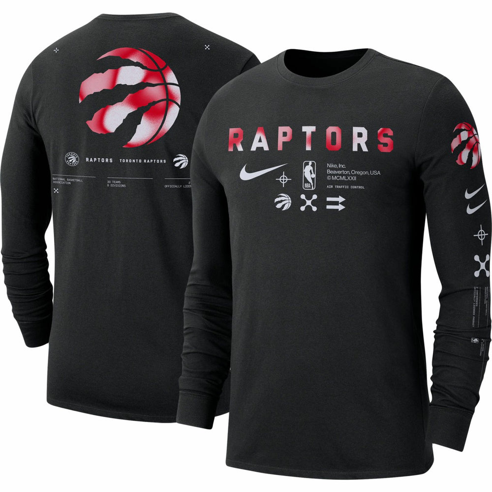 Nike Toronto Raptors Essential Air Traffic Control Long Sleeve T-Shirt