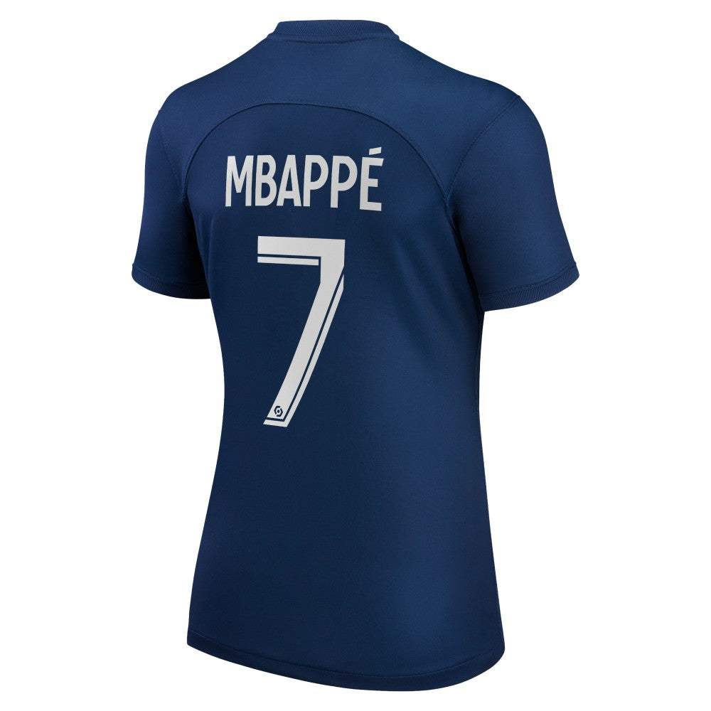 Kylian Mbappé Paris Saint-Germain Women's 2022/23 Home Replica Player Jersey