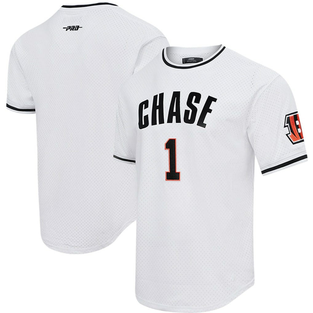 Ja'Marr Chase  Pro Standard Mesh Player Name & Number Top - Cincinnati Bengals Tops