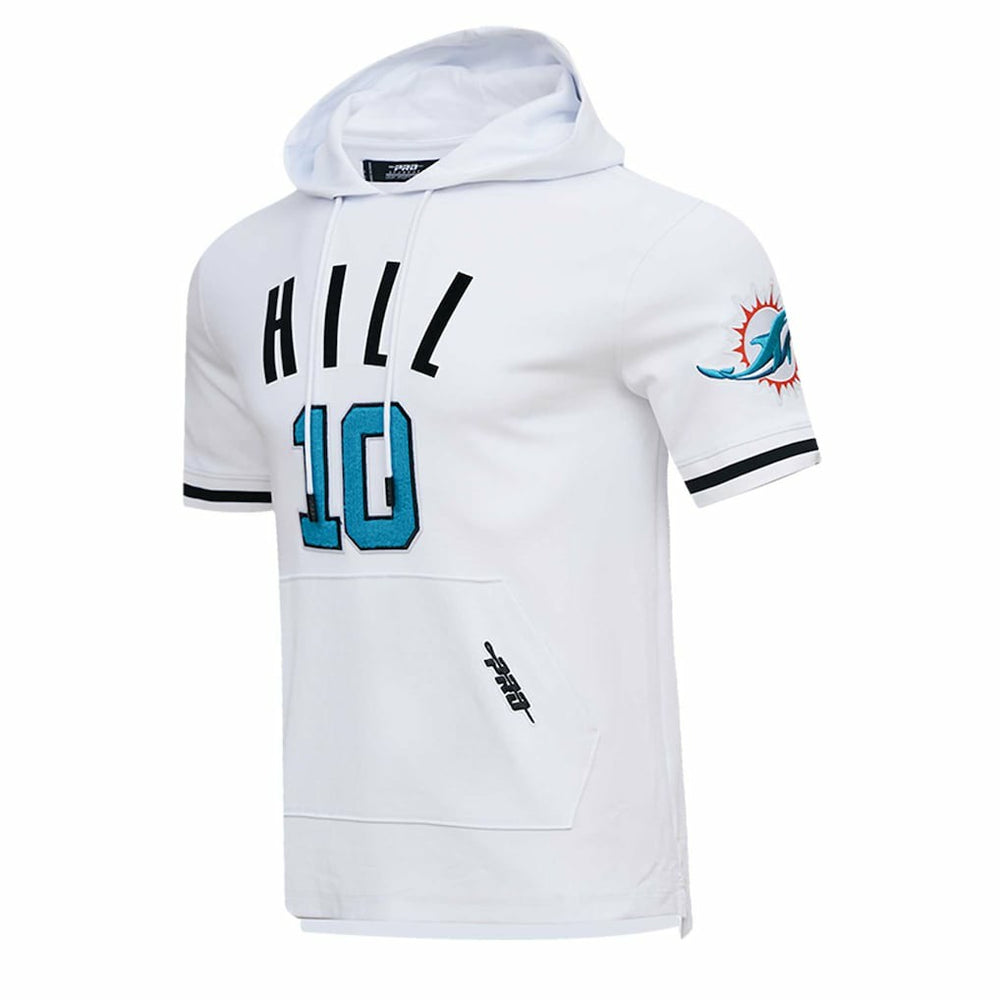 Tyreek Hill  Pro Standard Player Name & Number Hoodie T-Shirt - Miami Dolphins Hoodies