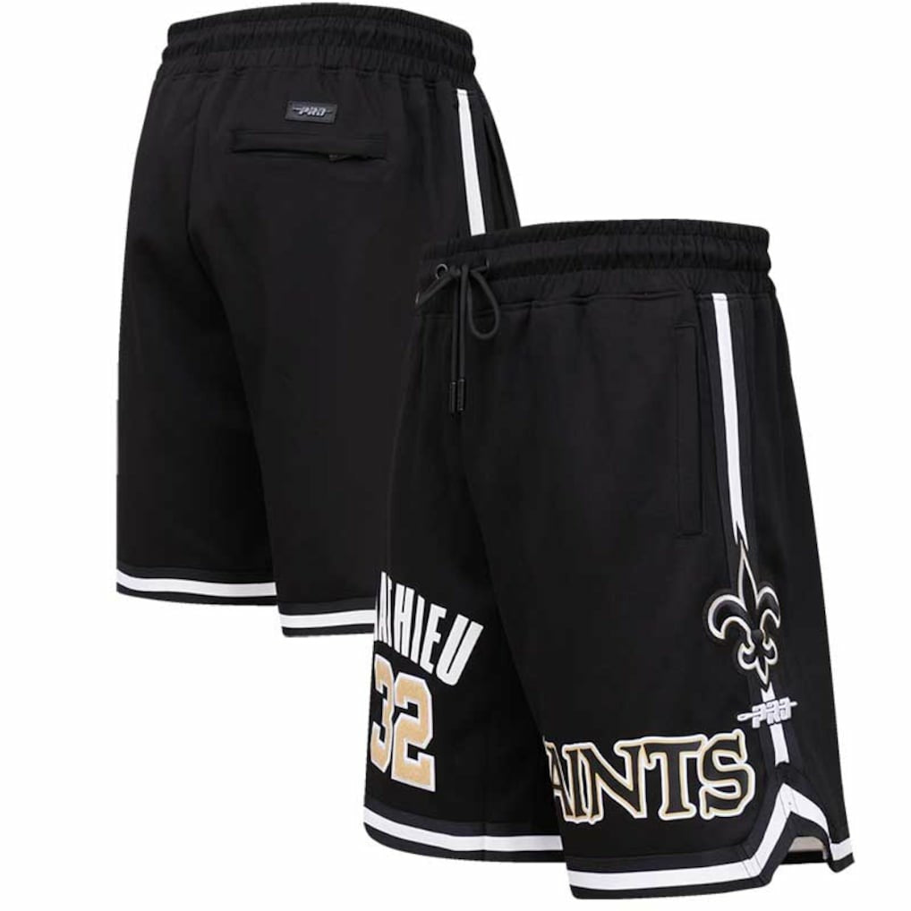 Tyrann Mathieu  Pro Standard Player Name & Number Shorts - New Orleans Saints Shorts
