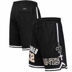 Tyrann Mathieu  Pro Standard Player Name & Number Shorts - New Orleans Saints Shorts