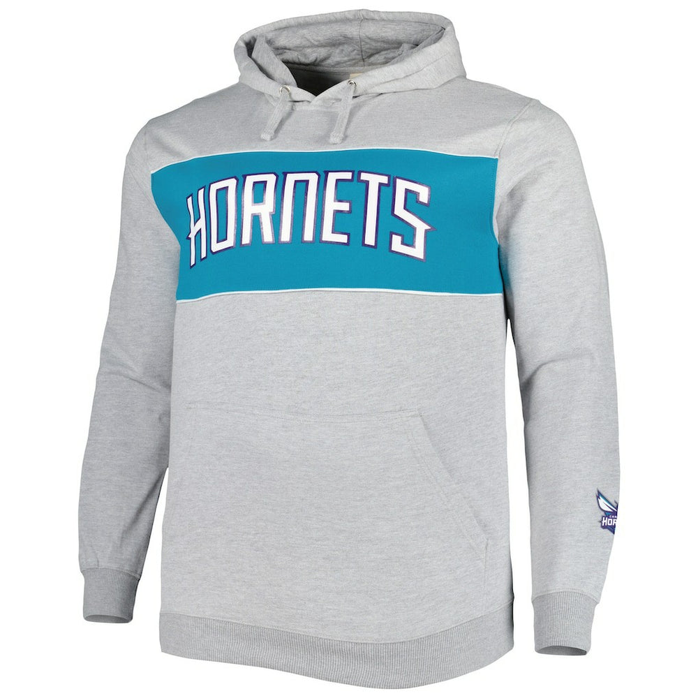 Fanatics Charlotte Hornets Big & Tall Wordmark Pullover Hoodie