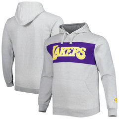 Fanatics Los Angeles Lakers Big & Tall Wordmark Pullover Hoodie
