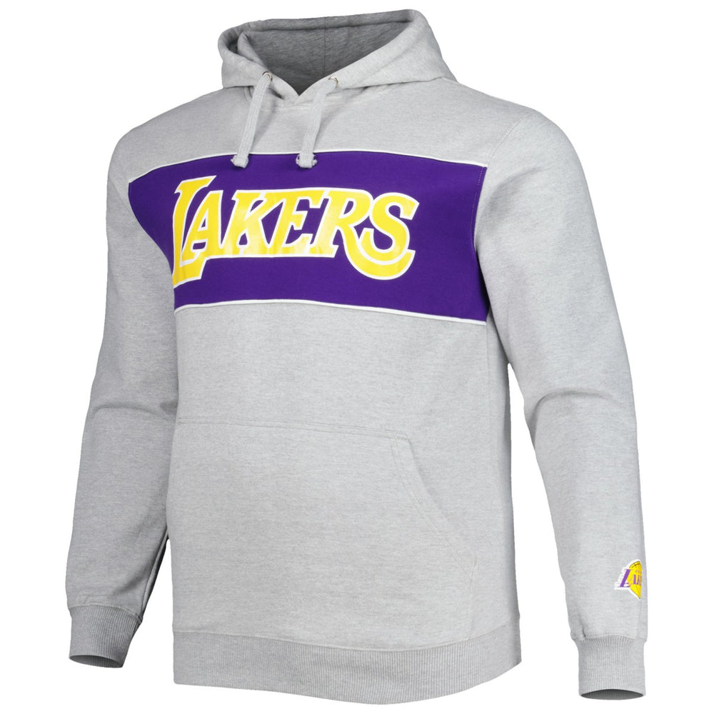 Fanatics Los Angeles Lakers Big & Tall Wordmark Pullover Hoodie