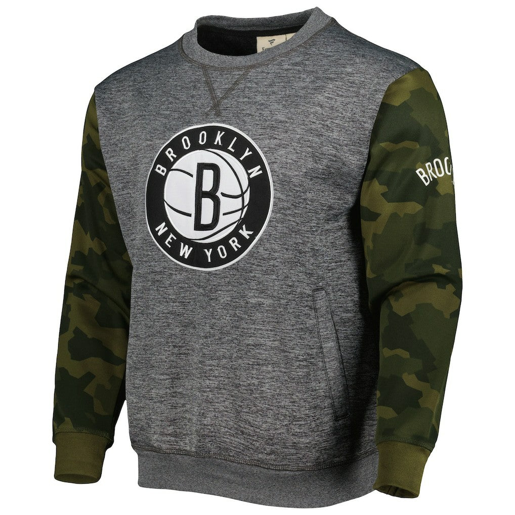Fanatics Brooklyn Nets Camo Stitched Sweatshirt
