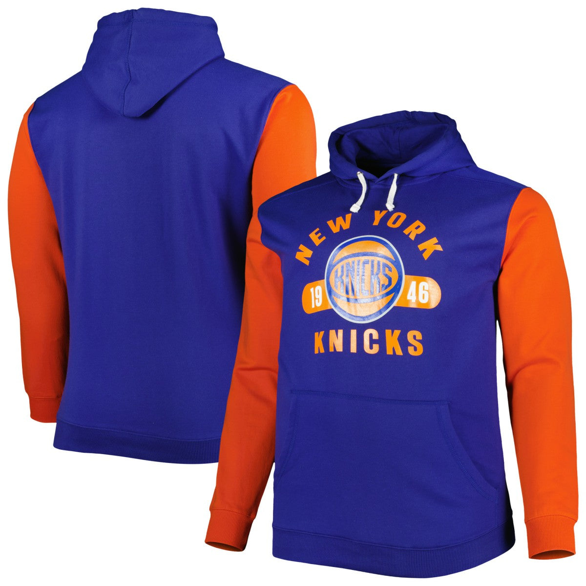 Fanatics New York Knicks Big & Tall Bold Attack Pullover Hoodie