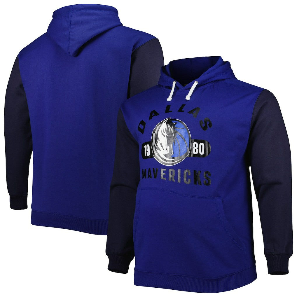 Fanatics Dallas Mavericks Big & Tall Bold Attack Pullover Hoodie sale
