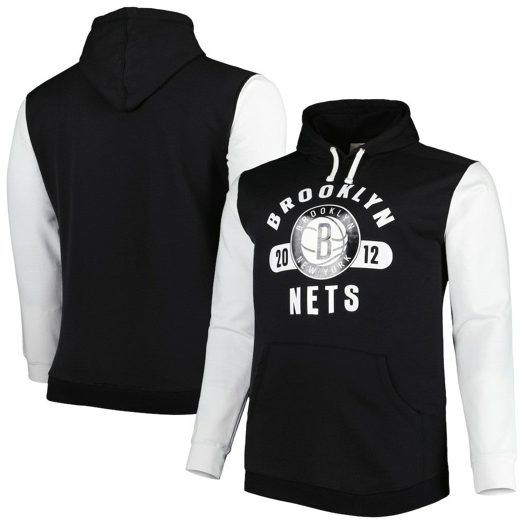 Fanatics Brooklyn Nets Big & Tall Bold Attack Pullover Hoodie