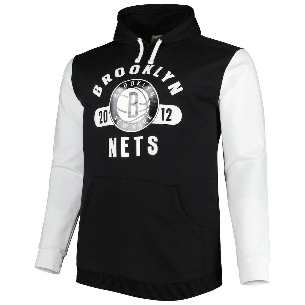 Fanatics Brooklyn Nets Big & Tall Bold Attack Pullover Hoodie