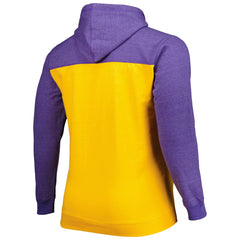 Fanatics Los Angeles Lakers Big & Tall Down and Distance Full-Zip Hoodie