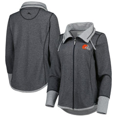 Women's Sport Sun Fade Full-Zip Sweatshirt - Cleveland Browns Sweatshirts
