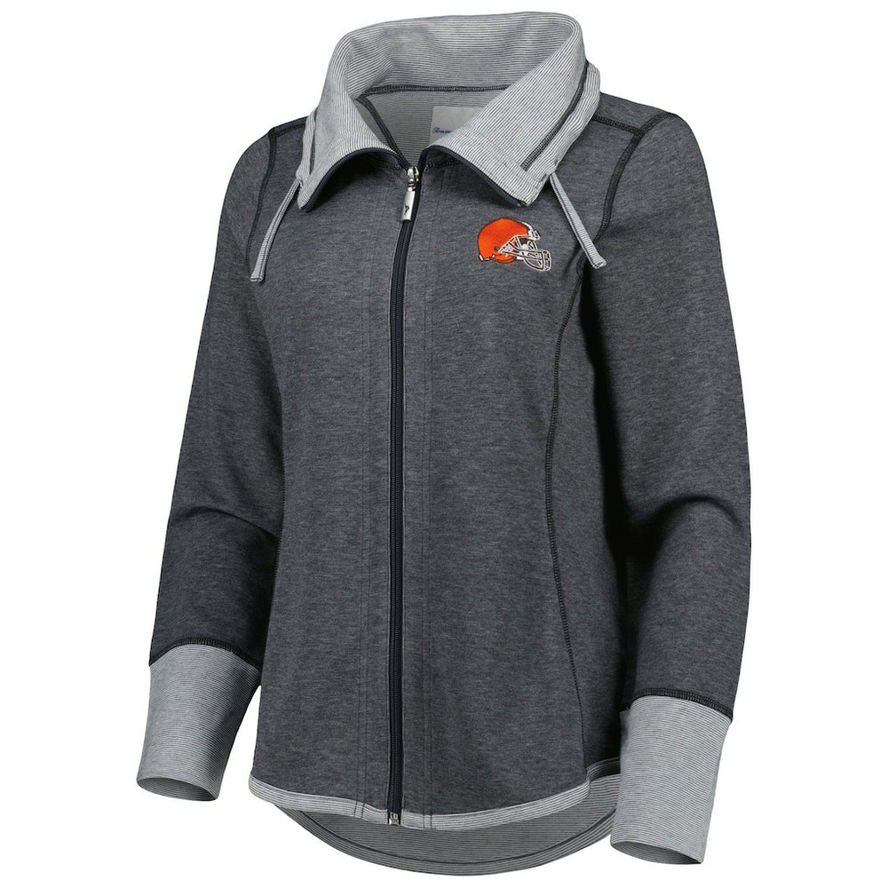 Women's Sport Sun Fade Full-Zip Sweatshirt - Cleveland Browns Sweatshirts