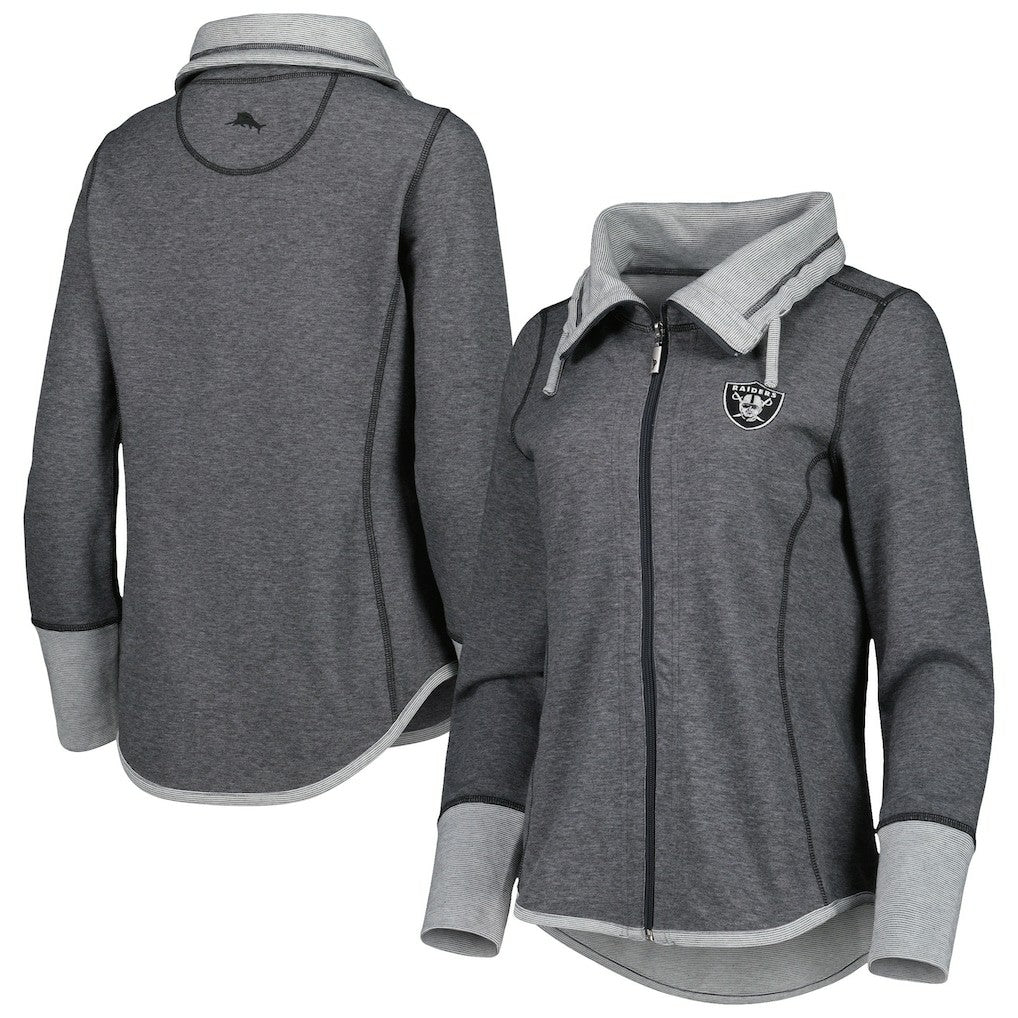 Women's Sport Sun Fade Full-Zip Sweatshirt - Las Vegas Raiders Sweatshirts