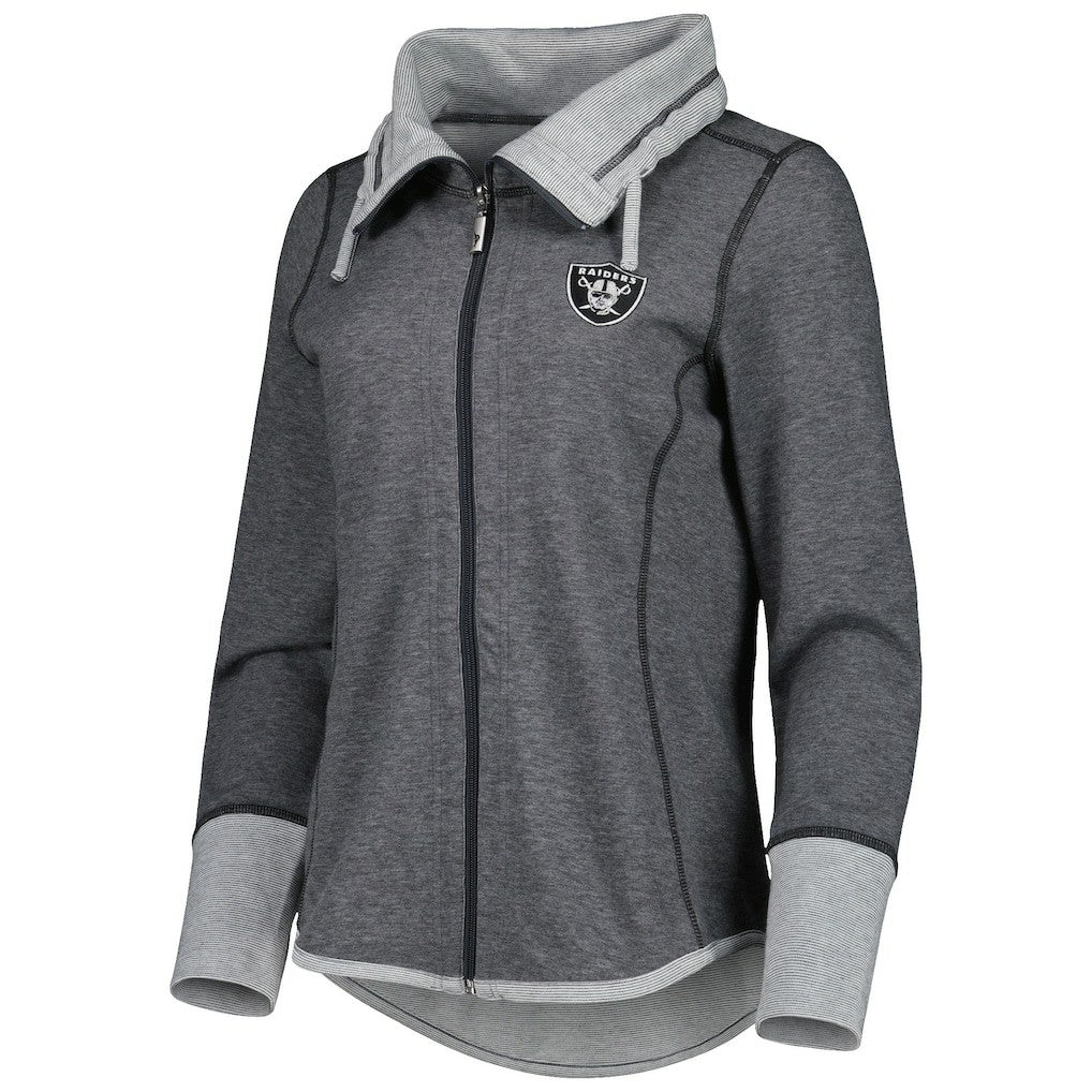 Women's Sport Sun Fade Full-Zip Sweatshirt - Las Vegas Raiders Sweatshirts