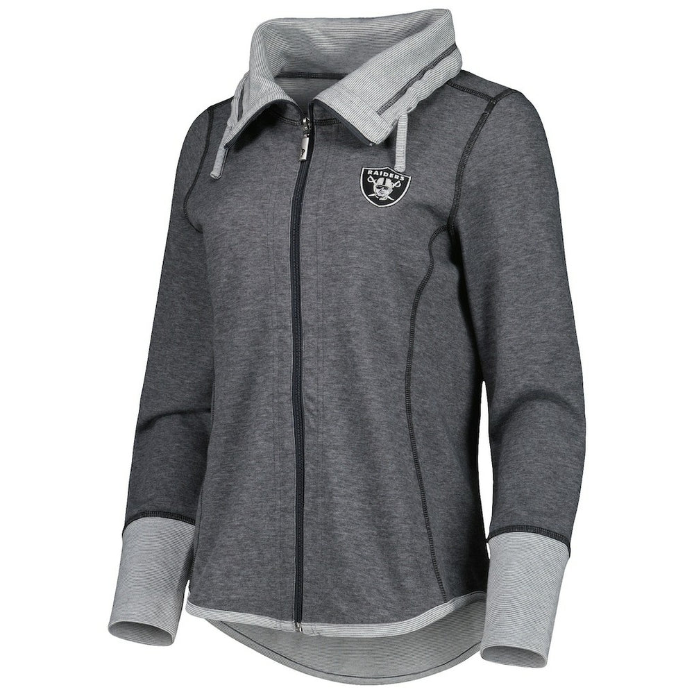 Women's Sport Sun Fade Full-Zip Sweatshirt - Las Vegas Raiders Sweatshirts