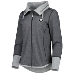 Women's Sport Sun Fade Full-Zip Sweatshirt - Las Vegas Raiders Sweatshirts