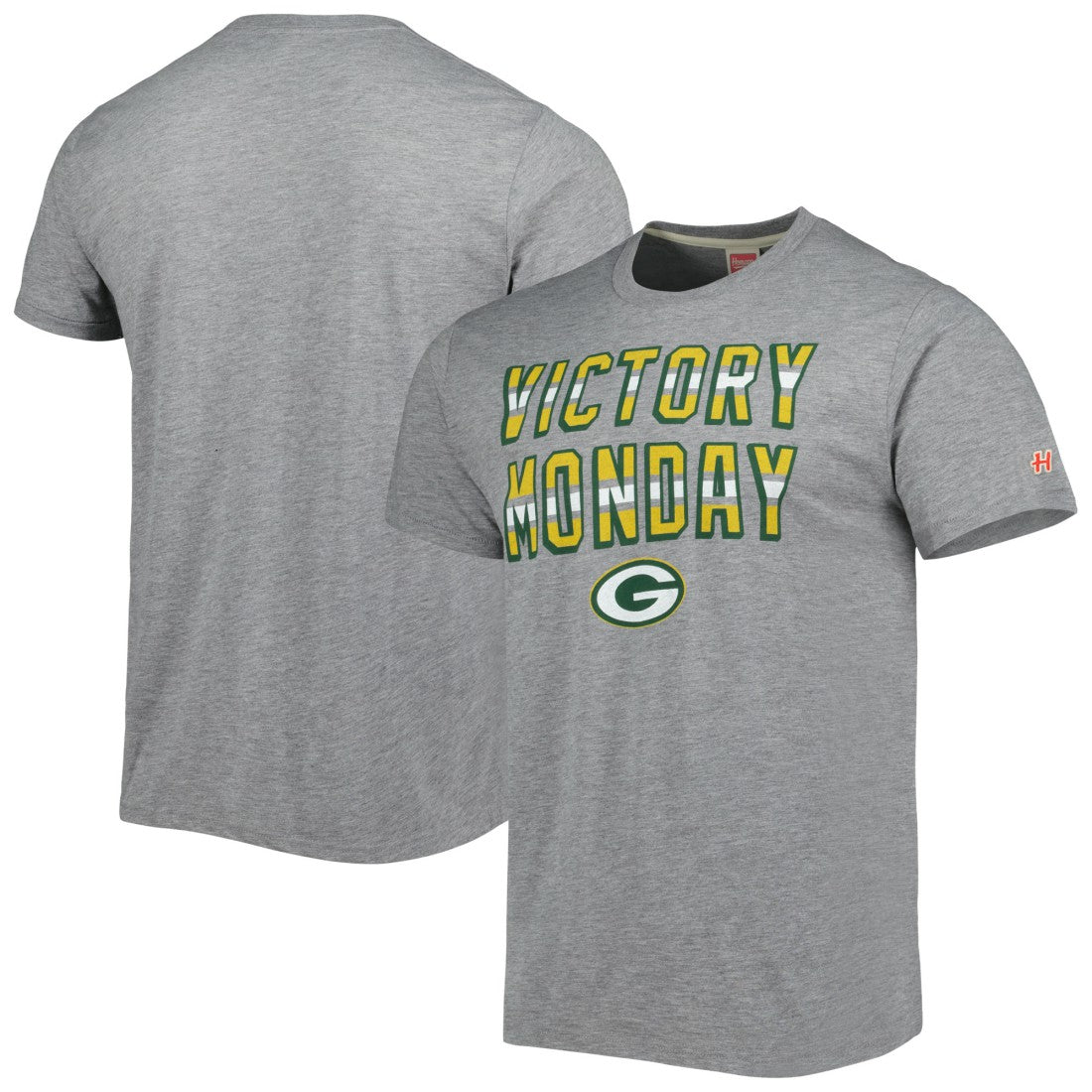 Homage Victory Monday Tri-Blend T-Shirt - Green Bay Packers T-shirts