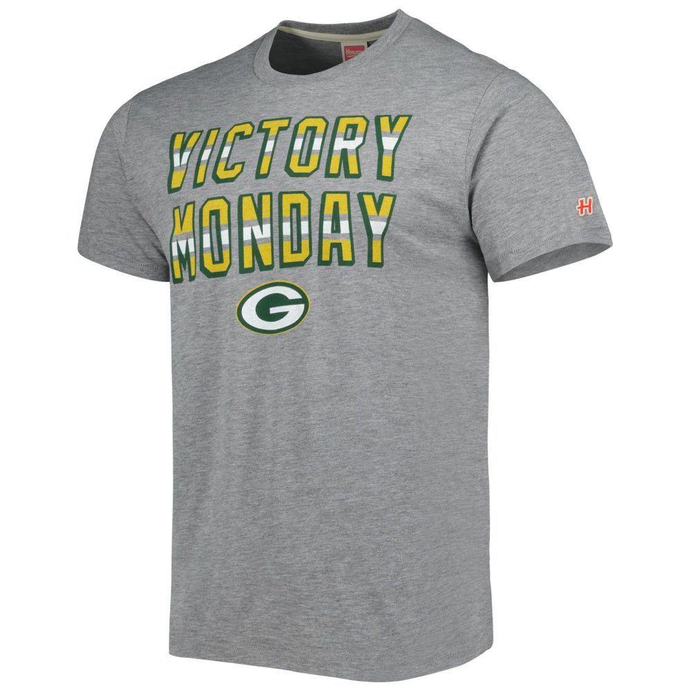 Homage Victory Monday Tri-Blend T-Shirt - Green Bay Packers T-shirts