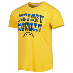 Homage Victory Monday Tri-Blend T-Shirt - Los Angeles Chargers T-shirts