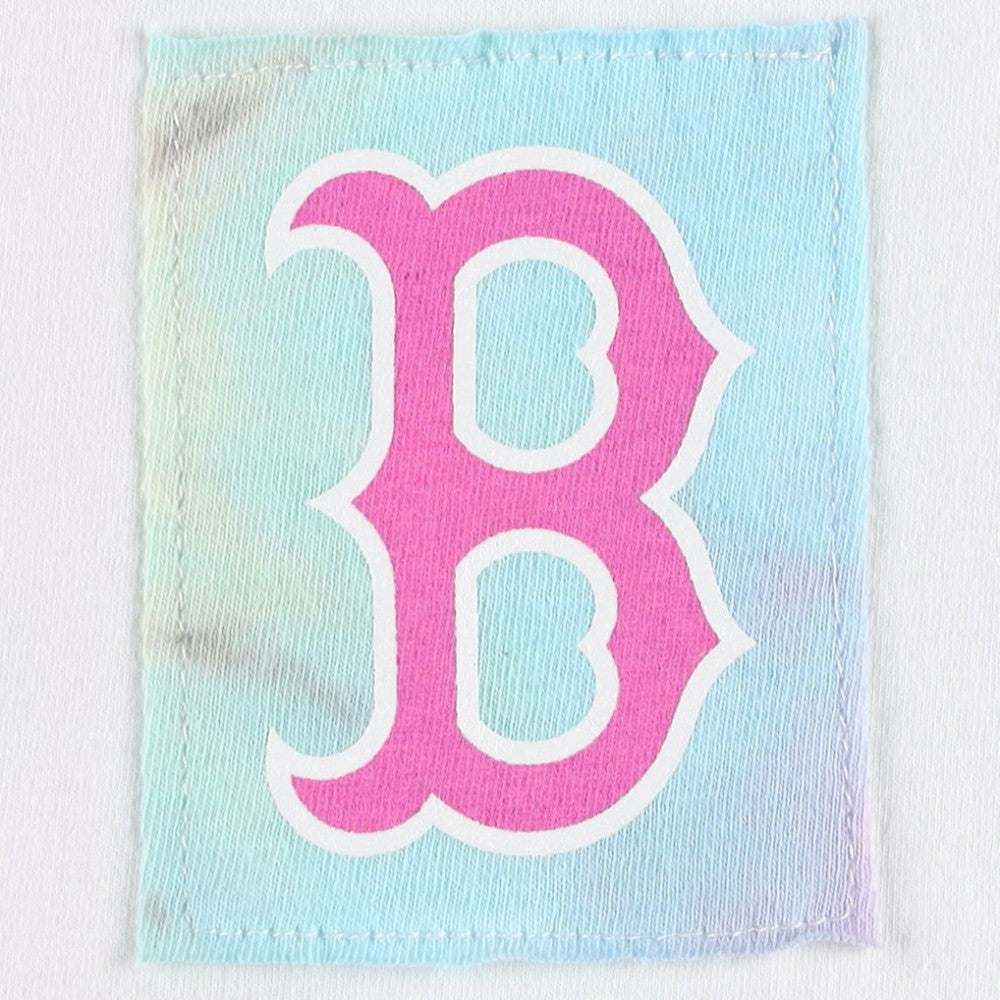 White Boston Red Sox Refried Apparel Women's Tie-Dye Tank Top