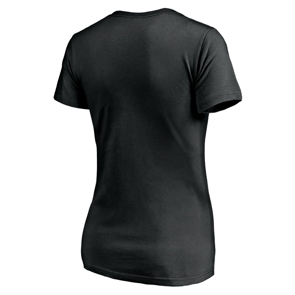 Utah Jazz Women's Primary Team Logo V-Neck T-Shirt