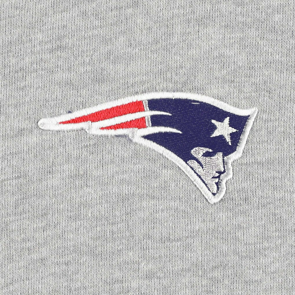 Big & Tall Fleece Raglan Full-Zip Hoodie Jacket - New England Patriots Hoodies