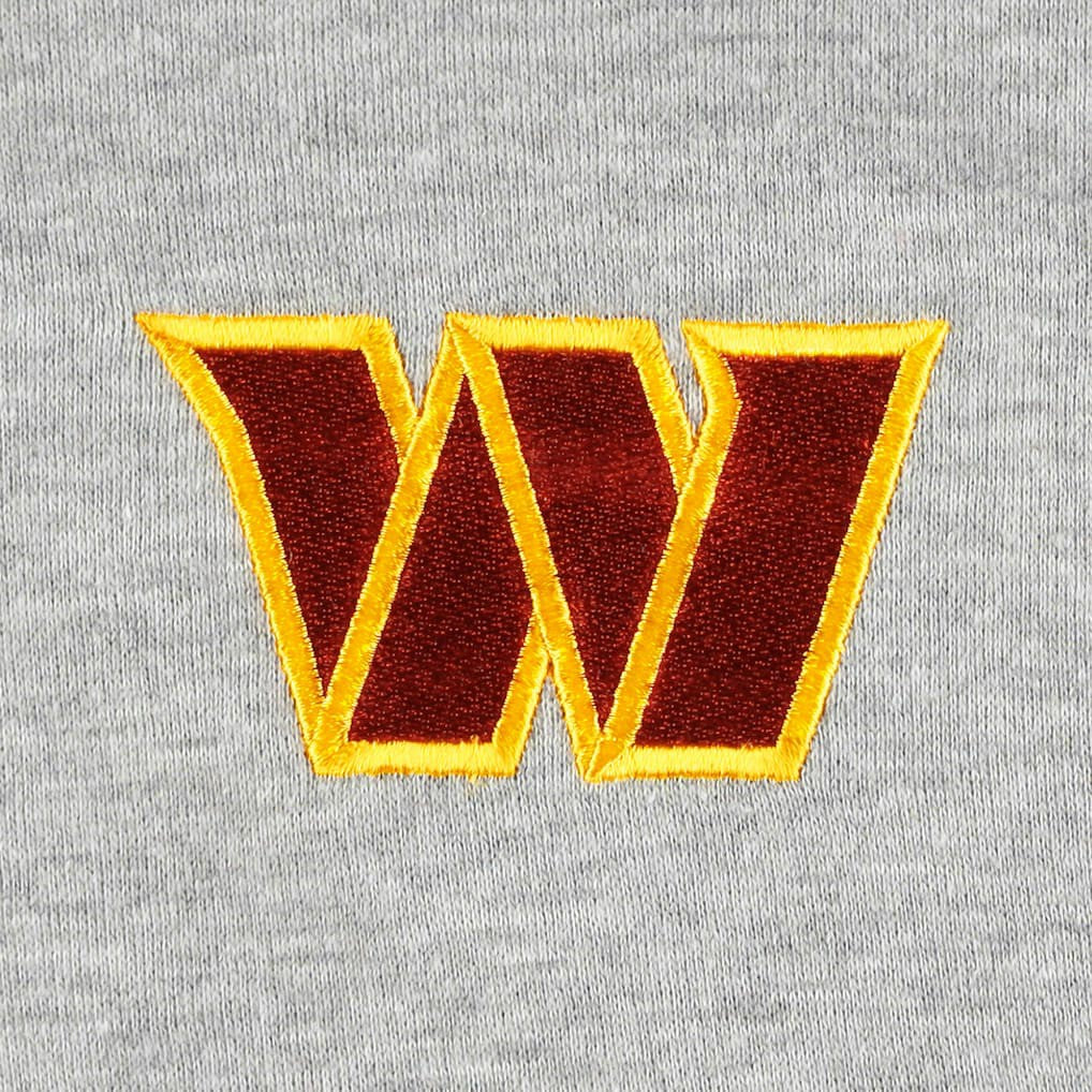 Big & Tall Fleece Raglan Full-Zip Hoodie Jacket - Washington Commanders Hoodies
