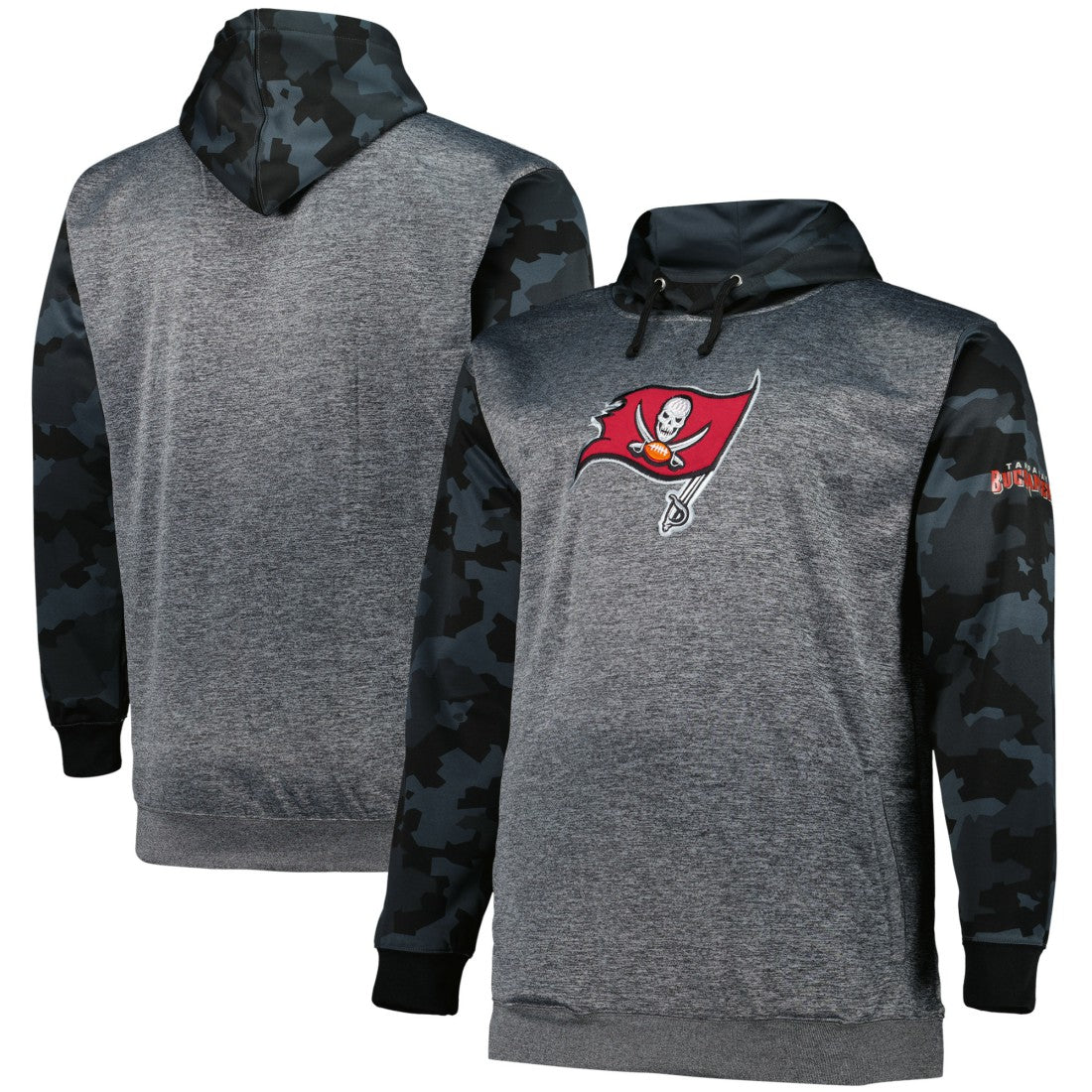 Big & Tall Camo Pullover Hoodie - Tampa Bay Buccaneers Hoodies