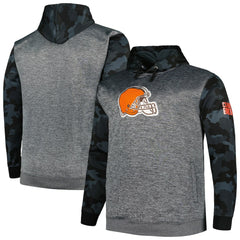 Big & Tall Camo Pullover Hoodie - Cleveland Browns Hoodies