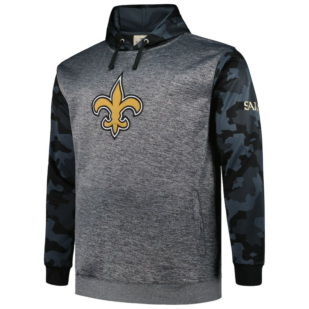 Big & Tall Camo Pullover Hoodie - New Orleans Saints Hoodies