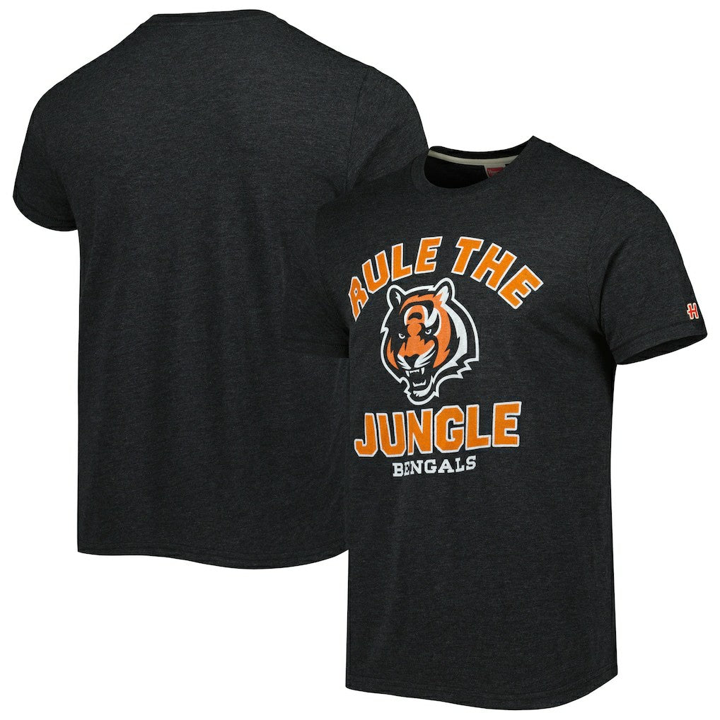 Homage Hyper Local Tri-Blend T-Shirt - Cincinnati Bengals T-shirts