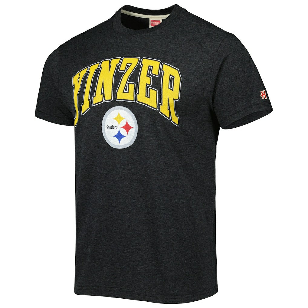 Homage Hyper Local Tri-Blend T-Shirt - Pittsburgh Steelers T-shirts