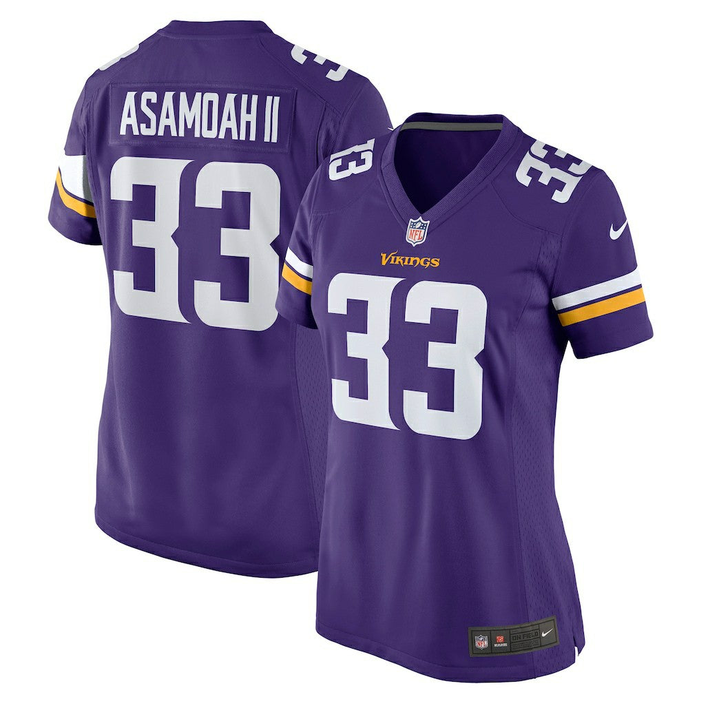 Brian Asamoah  Women's Player Game Jersey - Minnesota Vikings Jerseys