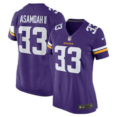 Brian Asamoah  Women's Player Game Jersey - Minnesota Vikings Jerseys