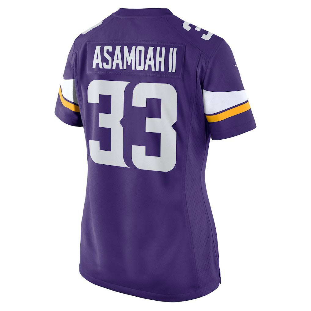 Brian Asamoah  Women's Player Game Jersey - Minnesota Vikings Jerseys