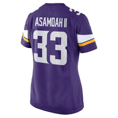 Brian Asamoah  Women's Player Game Jersey - Minnesota Vikings Jerseys