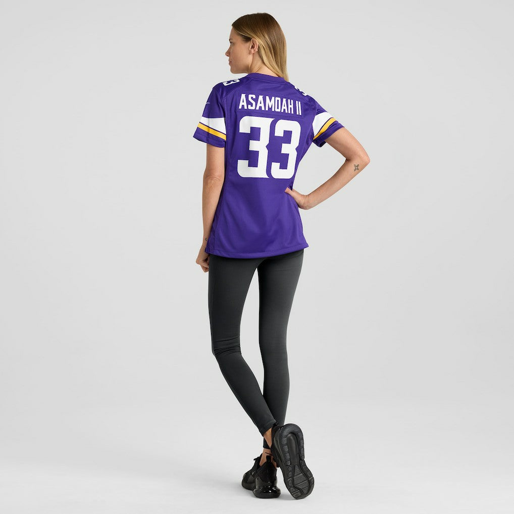 Brian Asamoah  Women's Player Game Jersey - Minnesota Vikings Jerseys